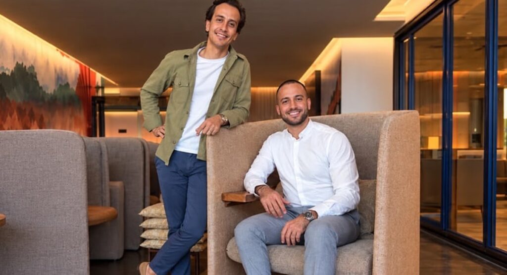 Ayan co-founders Pablo Charron and Chakir El Messaoudi