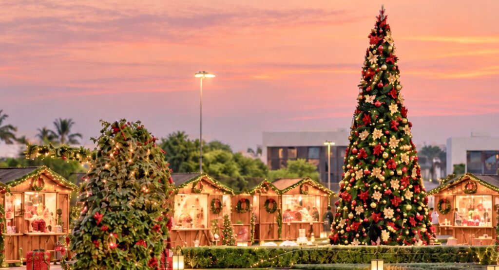 Trump International Golf Club Dubai Christmas Village