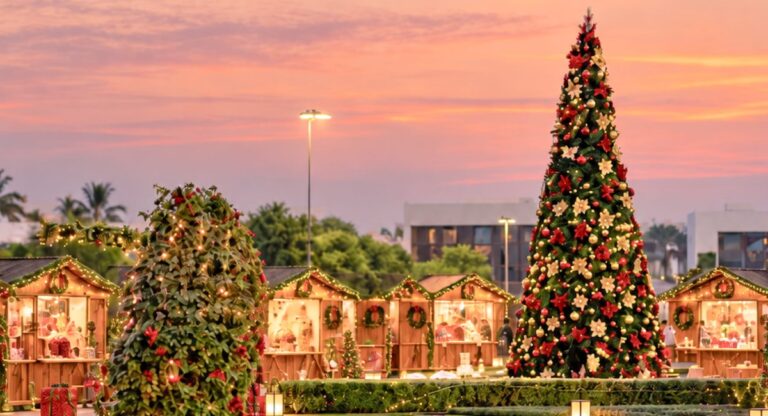 Trump International Golf Club Dubai Christmas Village