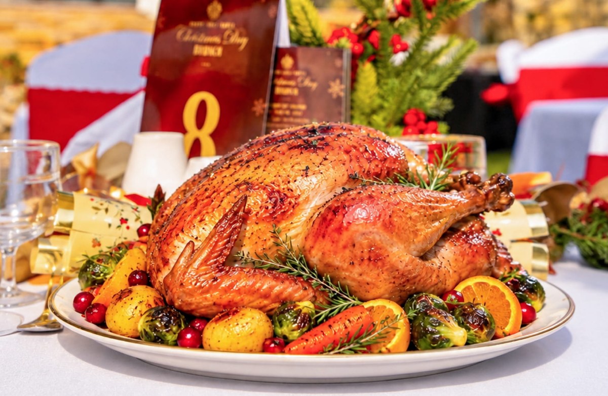 Festive takeaway at Trump International Golf Club Dubai