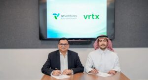 Vrtx co-founders with SC Ventures by Standard Chartered executives at the signing ceremony